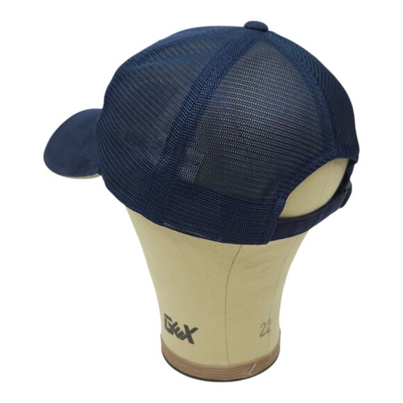 Mississippi Magnolia State Mesh Back Tuck Strap Cap Trucker Embroidered Logo Hat - Picture 11 of 14